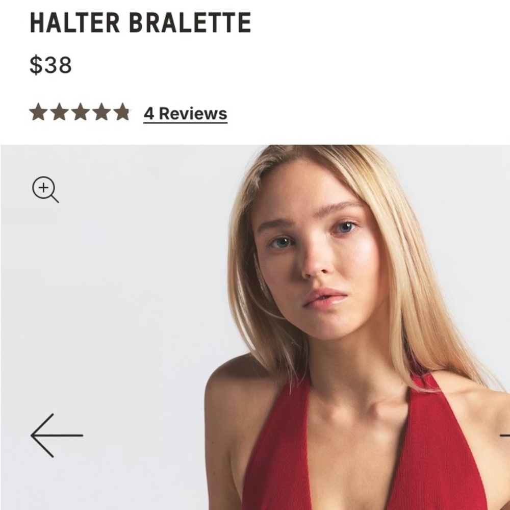 SKIMS Oatmeal Color Ribbed Bralettes - Picture 14 of 14